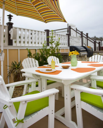 Traditional 7-Piece Dining Set (High Back)