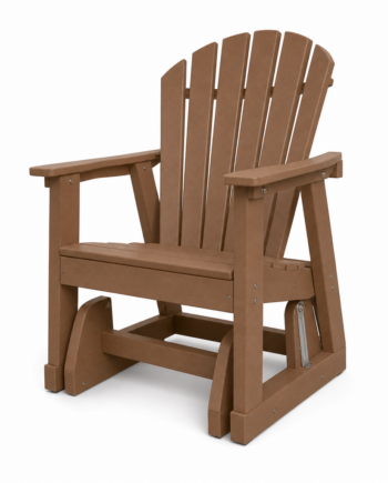 X-Large Curved Adirondack Dining Glider