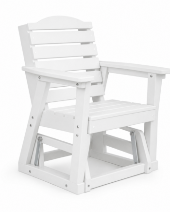 Traditional Club Chair Glider - Low Back